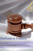 Usufructs in Thailand